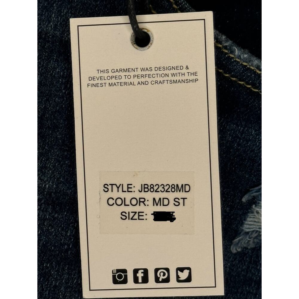 Judy Blue High Rise Destroyed Boyfriend Jeans Women Size 18W - Picture 10 of 11